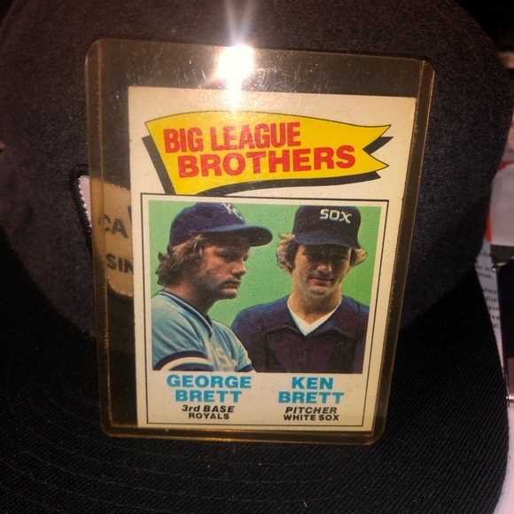 George and Ken Brett - Big League Brothers Baseball Card - Picture 3 of 5